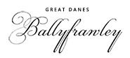 Ballyfrawley Great Danes Logo